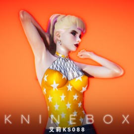 American young female singer KS088