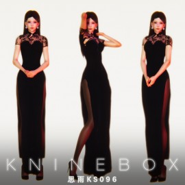 Retro cheongsam girl KS096