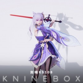 Anime cartoon girl KS108