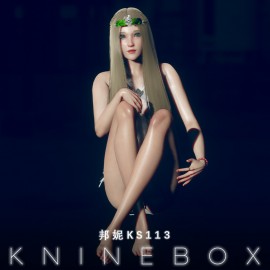 Silicone entity doll girl KS113