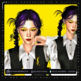 ksims6 the sims4 Females Game Characters mod download