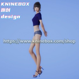 slender young woman ChuDuo KS024  AI shoujo AI Girl AI Syoujyo mod&HoneySelect2 mod character card Mod Modification Design by KNINEBOX
