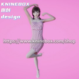 Neighbor's Pure feeling daughter AnHui KS025 AI shoujo AI Girl AI Syoujyo mod&HoneySelect2 mod character card Mod Modification Design by KNINEBOX