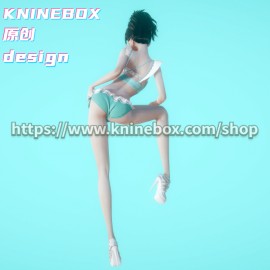 Sexy Maid Waiting for you forever RouEr KS027 AI shoujo AI Girl AI Syoujyo mod&HoneySelect2 mod character card Mod Modification Design by KNINEBOX