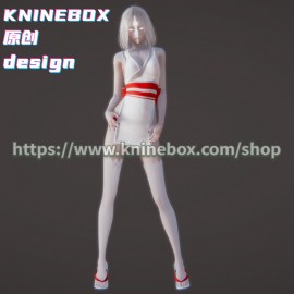 Japanese white eyed little Lori TianYan KX005 AI shoujo AI Girl AI Syoujyo card mod&HoneySelect2 mod character card Mod Modification Design by KNINEBOX